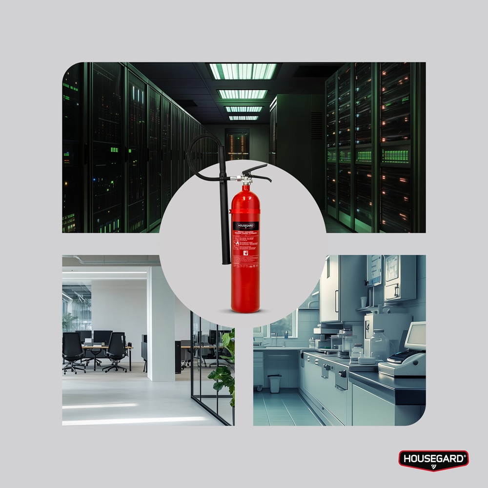 Hiilidioksidisammutin 5 kg Housegard - Image 6