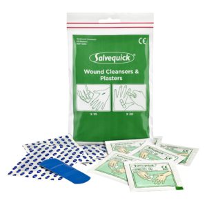 Salvequick laastari- ja haavapyyhepakkaus