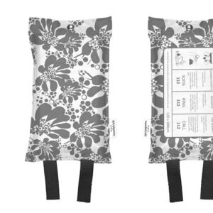 Harmaat kukat valkoisella taustalla