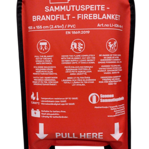 Peite vaikeasti sammutettavalle akkupalolle