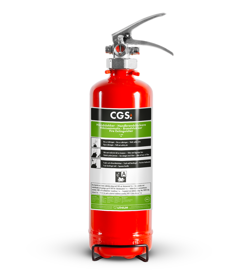 AVD-sammutin litiumioniakkupaloihin 2L, LITHEX2