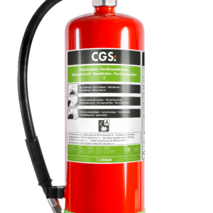 AVD-sammutin litiumioniakkupaloihin 9L, LITHEX9