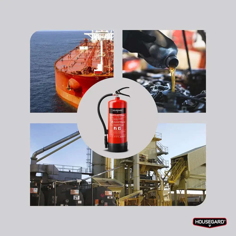 PFAS-vapaa vaahtosammutin 6L, 27A 144B, Housegard - Image 5